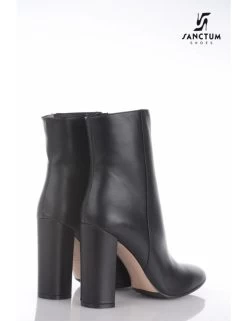 Sanctum Italian Ankle Boots With Block Heels Made Of Genuine Calf Leather -Urban Sole Shop sanctum italian ankle boots with block heels made 5