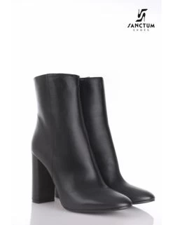 Sanctum Italian Ankle Boots With Block Heels Made Of Genuine Calf Leather -Urban Sole Shop sanctum italian ankle boots with block heels made 7