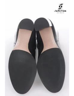 Sanctum Italian Ankle Boots With Block Heels Made Of Genuine Calf Leather -Urban Sole Shop sanctum italian ankle boots with block heels made 8