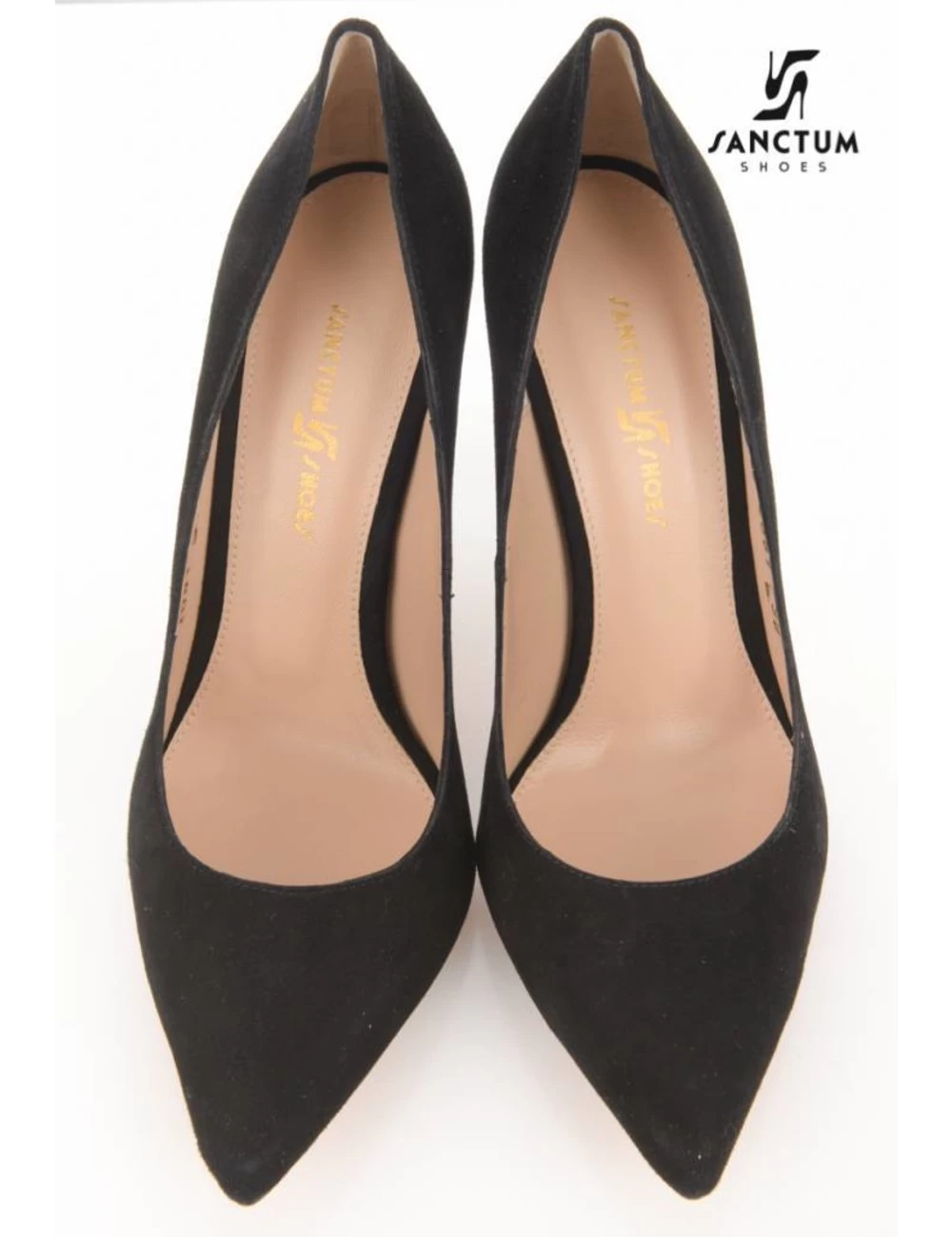 Sanctum Italian Suede Pumps With Thin Heels-OUTLET 4 Sanctum Italian Suede Pumps With Thin Heels-OUTLET - Image 4