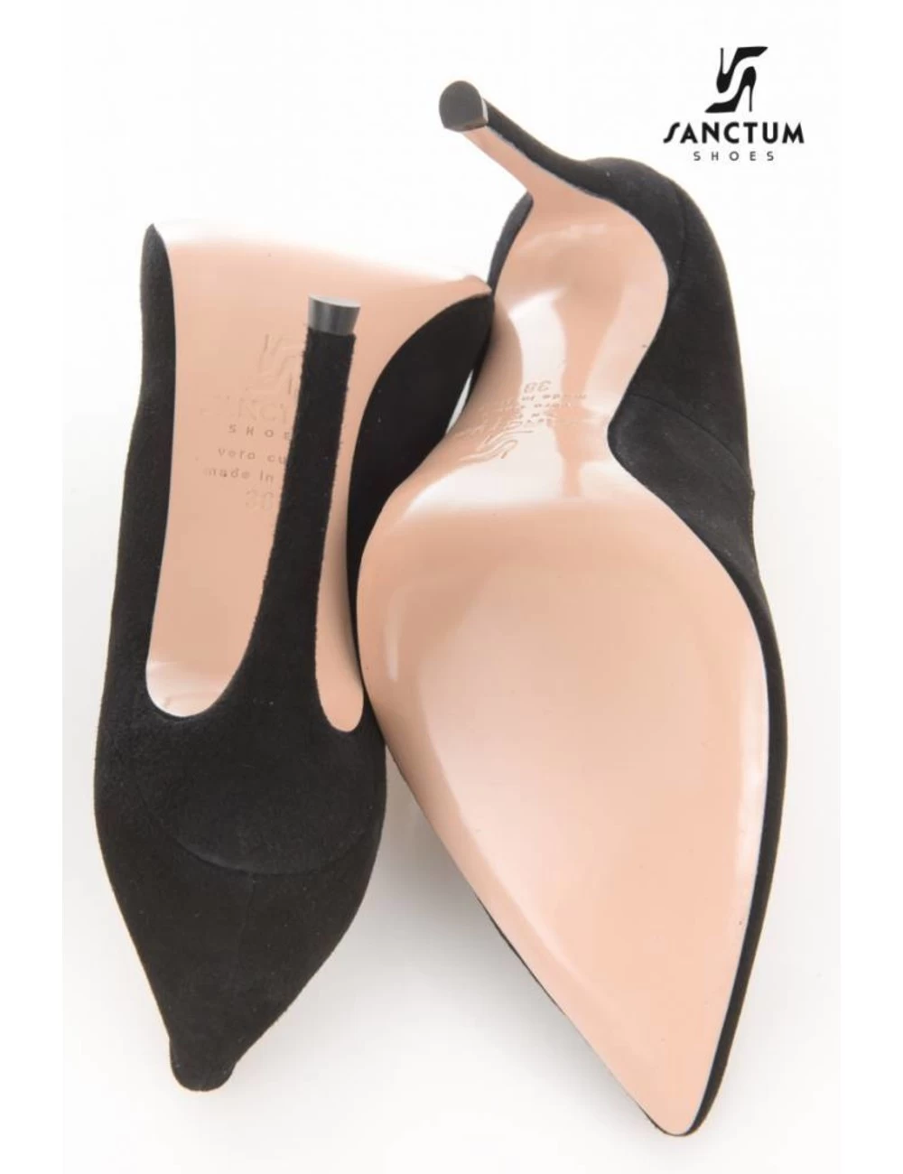 Sanctum Italian Suede Pumps With Thin Heels-OUTLET 7 Sanctum Italian Suede Pumps With Thin Heels-OUTLET - Image 7