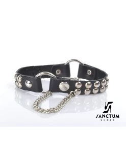 Sanctum LEATHER BOOT BELT LEA - 2CM - SINGLE CHAIN - BLACK NAPPA 10 Sanctum LEATHER BOOT BELT LEA - 2CM - SINGLE CHAIN - BLACK NAPPA -Urban Sole Shop sanctum leather boot belt lea 2cm single chain bla 2