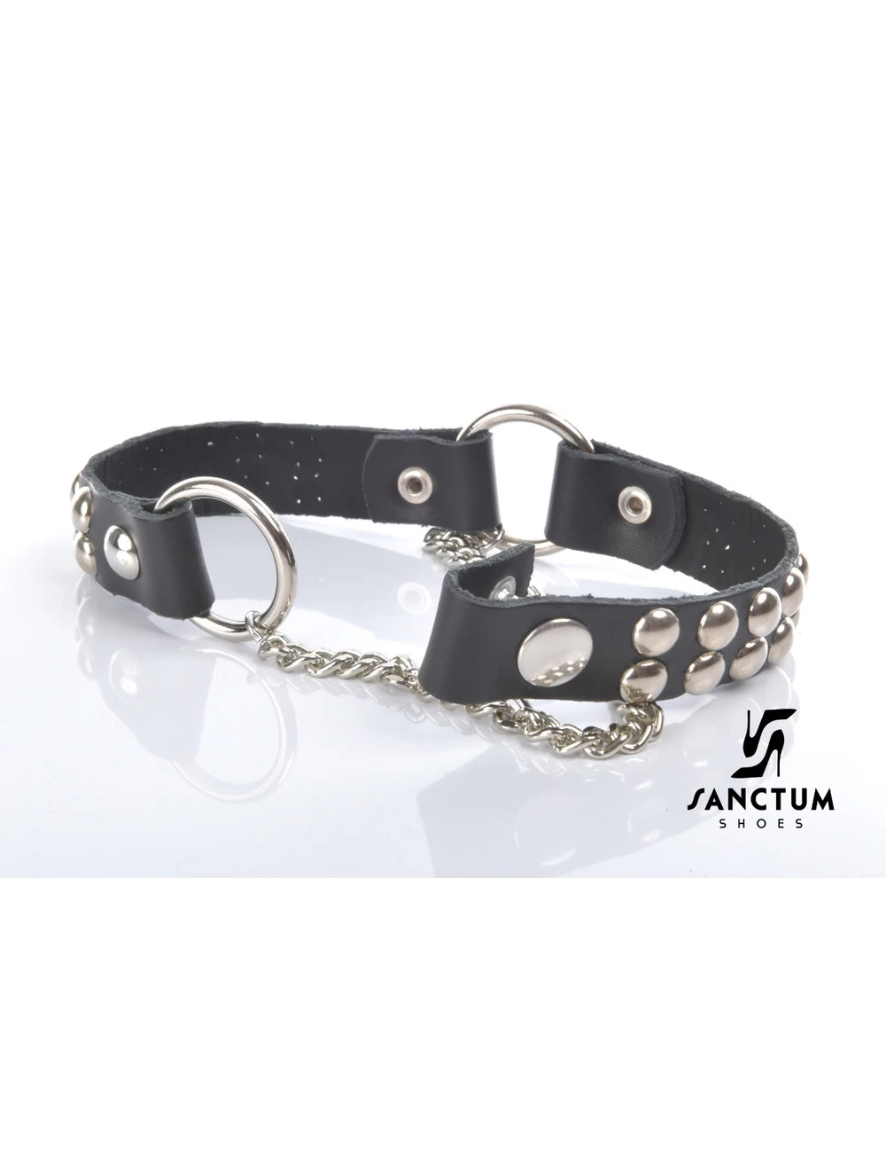 Sanctum LEATHER BOOT BELT LEA - 2CM - SINGLE CHAIN - BLACK NAPPA 4 Sanctum LEATHER BOOT BELT LEA - 2CM - SINGLE CHAIN - BLACK NAPPA - Image 4