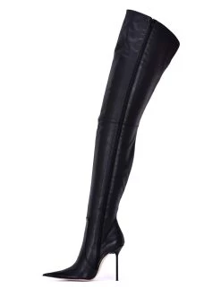 Sanctum Sanctum MAYDAY - EXTREME POINTY THIGH BOOTS BLACK NAPPA -Urban Sole Shop sanctum sanctum mayday extreme pointy thigh boots 3