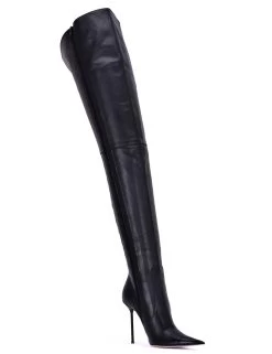 Sanctum Sanctum MAYDAY - EXTREME POINTY THIGH BOOTS BLACK NAPPA -Urban Sole Shop sanctum sanctum mayday extreme pointy thigh boots 4