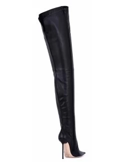 Sanctum Sanctum MAYDAY - EXTREME POINTY THIGH BOOTS BLACK NAPPA -Urban Sole Shop sanctum sanctum mayday extreme pointy thigh boots 7