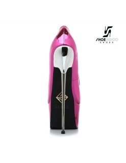 SLICK Liquid FUCHSIA Giaro SLICK ESCALA Platform Pumps With Silver Heels 13 SLICK Liquid FUCHSIA Giaro SLICK ESCALA Platform Pumps With Silver Heels -Urban Sole Shop slick liquid fuchsia giaro slick escala platform p 2