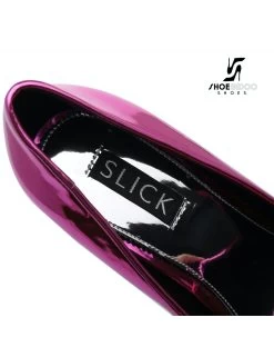 SLICK Liquid FUCHSIA Giaro SLICK ESCALA Platform Pumps With Silver Heels 19 SLICK Liquid FUCHSIA Giaro SLICK ESCALA Platform Pumps With Silver Heels -Urban Sole Shop slick liquid fuchsia giaro slick escala platform p 8