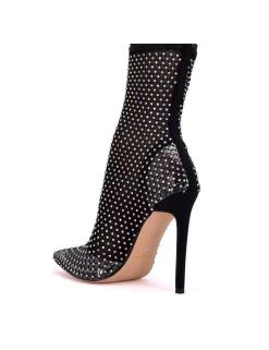 Stephane Vegan JINX Glitter Ankle Boots Transparent -Urban Sole Shop stephane vegan jinx glitter ankle boots transparen 2